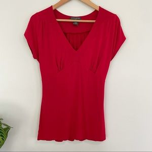 Closet closing, make offer! Banana Republic Red Short Sleeve Top S